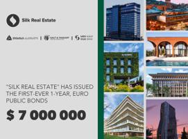 "Silk Real Estate" issued the first 1-year public bonds on the local market. The Bonds amounted to 7-million euro