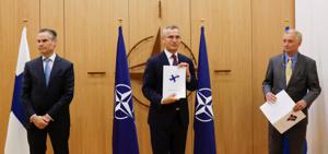 ფინეთმა და შვედეთმა NATO-ში გაწევრიანების შესახებ ოფიციალური განაცხადები წარადგინეს