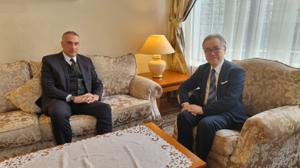 Victor Kipiani Meets with Japanese Ambassador H.E. Ishizuka Hideki