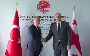 Georgian Defense Minister meets Turkish colleague