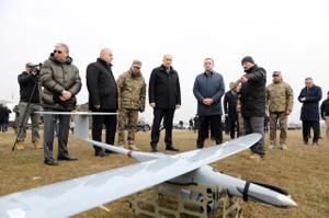 PM attends test demonstration of unmanned aerial vehicles