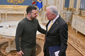In contrast to Trump's rhetoric, US top envoy for Ukraine calls Zelensky an "embattled and courageous leader"