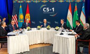 Biden and 5 Central Asia Leaders Discuss Issue of Middle Corridor at Inaugural C5+1 Presidential Summit on UN Sidelines