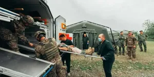 На базе в Вазиани проходят учения «НАТО-Грузия-2025»
