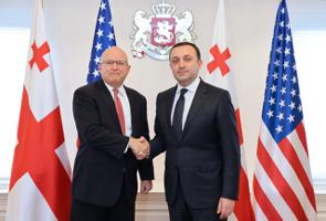 Prime Minister Irakli Garibashvili meets with Philip Reeker, Senior Adviser of the US Department of State for Caucasus Negotiations and the Geneva International Discussions