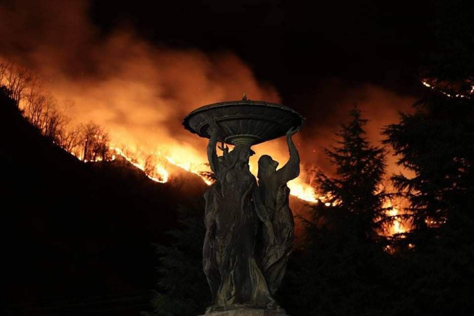 ქართველი მეხანძრეები ოკუპირებულ აფხაზეთში ცეცხლის ქრობის პროცესში არ ჩართულან