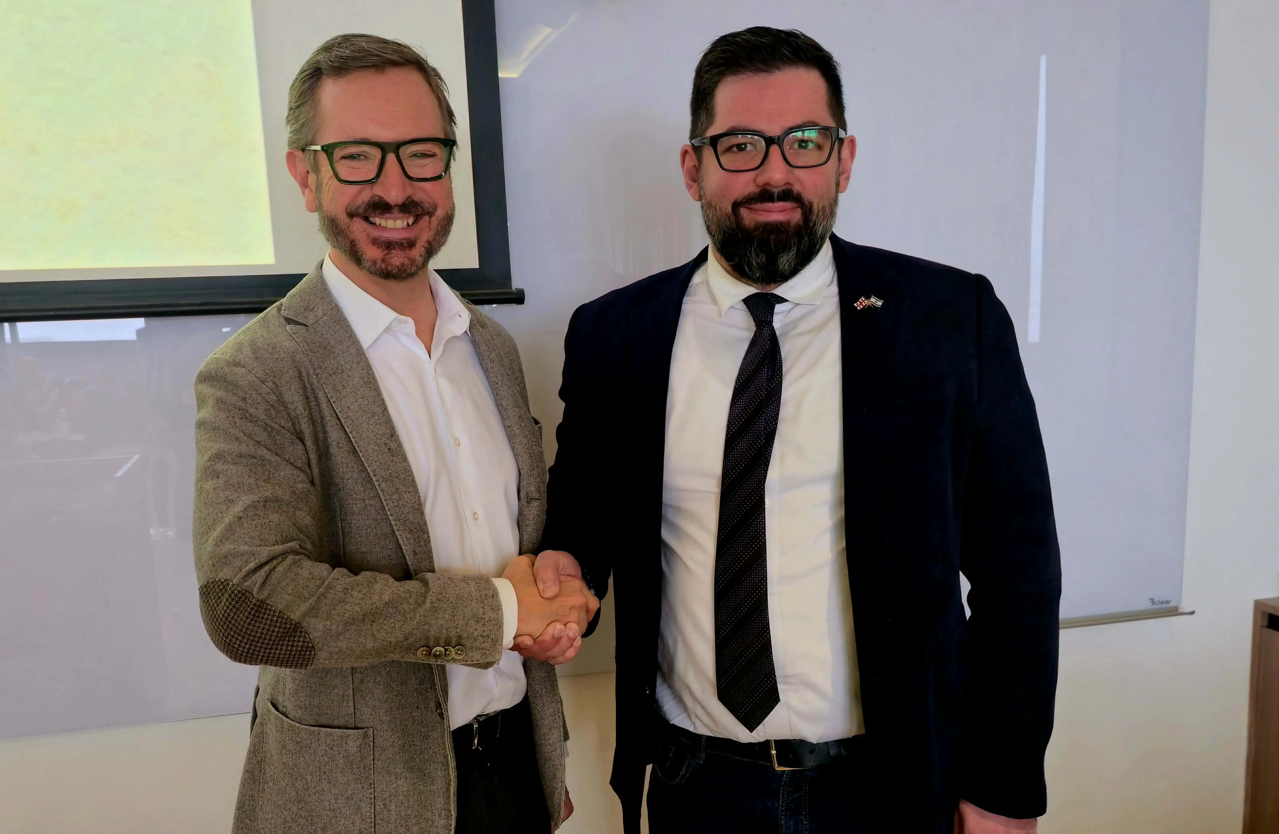 Nikoloz Khatiashvili, co-founder of the “Georgia First” initiative, held a meeting with Deputy Speaker of the Spanish Senate