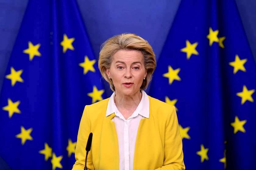 Ursula von der Leyen says ‘direction of travel’ is EU membership for Ukraine