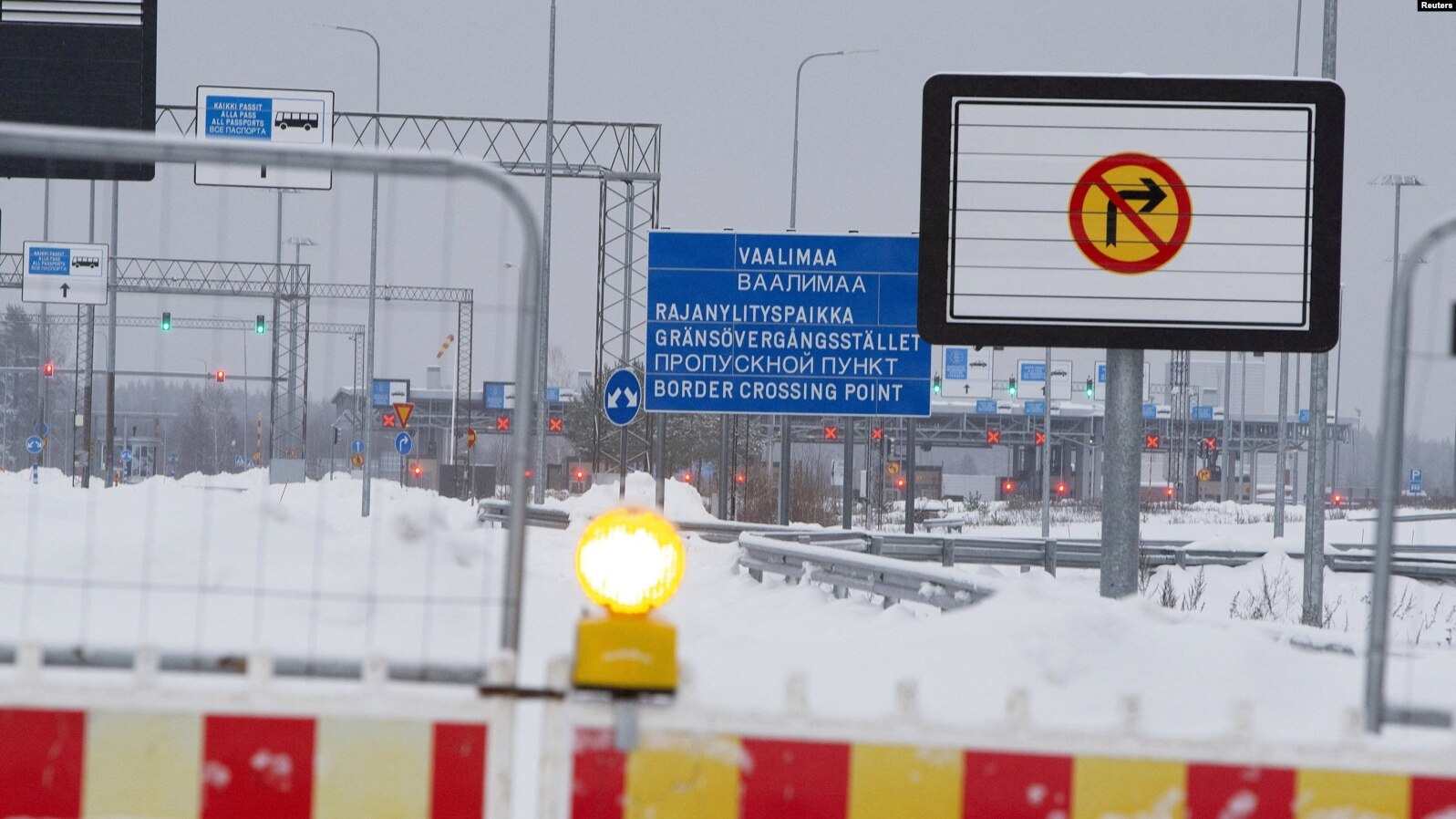 Финляндия открыла два погранперехода на границе с РФ