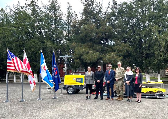 US hands over rescue equipment to the Georgian Emergency Management Service