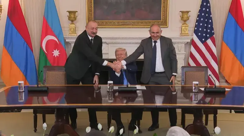 Armenia, Azerbaijan sign historic US-brokered peace deal