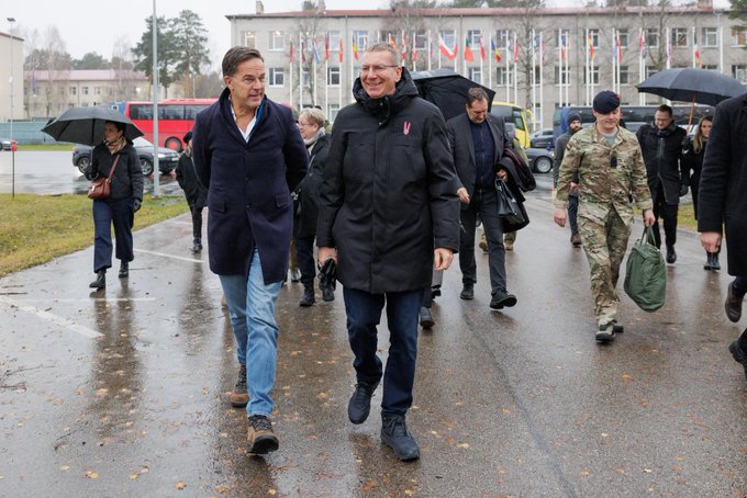 NATO–ს გენმდივანი ლატვიას ეწვია