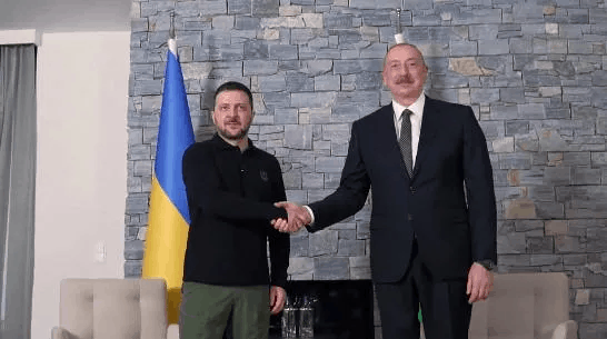 ზელენსკი ალიევს შეხვდა