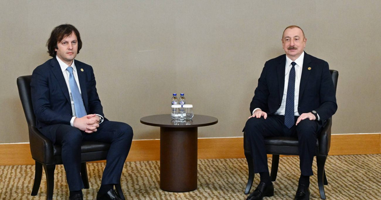 ირაკლი კობახიძე კვლავ შეხვდა ილჰამ ალიევს