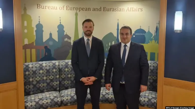 Встреча Брендана Ханрахана с Лашей Дарсалия — что обсудили в Госдепе США?