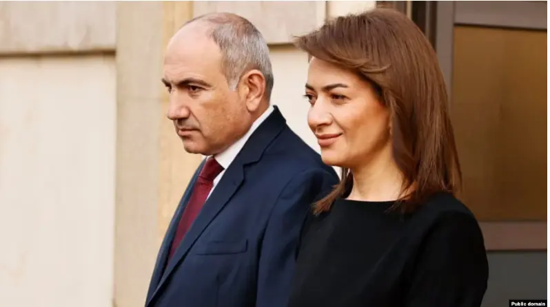 Никол Пашинян и Анна Акопян объявили о завершении гражданского брака