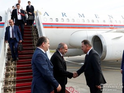 ფაშინიანი ბელარუსში ჩავიდა
