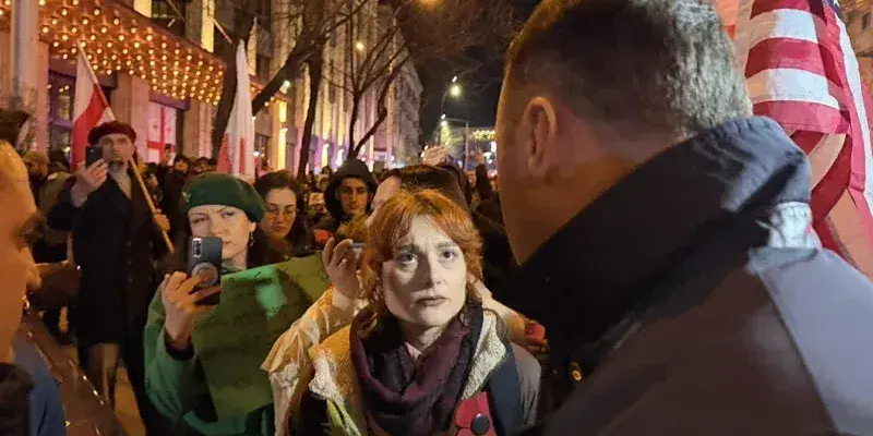 В Тбилиси проходит акция, в День советской оккупации