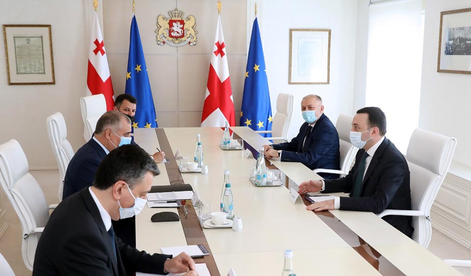 რა საკითხები განიხილეს ღარიბაშვილმა და აზერბაიჯანის სუს–ის უფროსმა