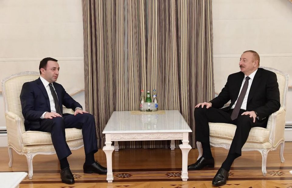 ბაქო: ალიევმა და ღარიბაშვილმა სამომავლო კავშირებზე ისაუბრეს