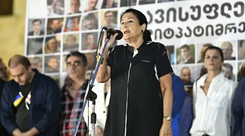 Salome Zurabishvili: The plan is unity — the plan for tomorrow and the day after is unity until we achieve the result