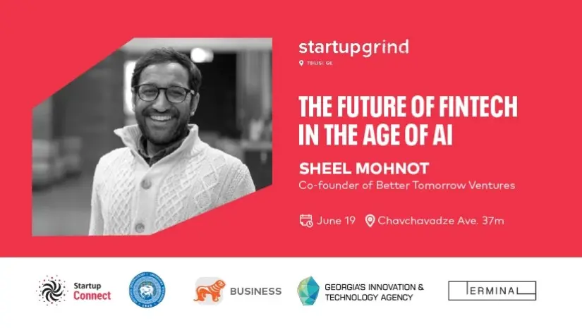 საქართველოს ბანკის მხარდაჭერით, Startup Grind ვორკშოპს “ფინტექის მომავალი AI-ის ეპოქაში“ გამართავს
