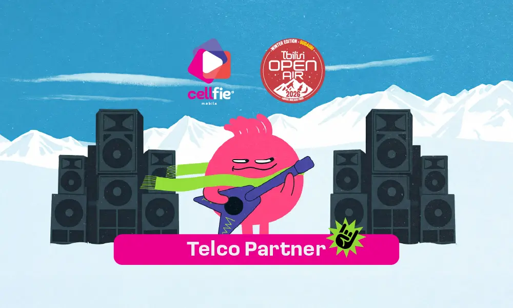 „სელფი“ Tbilisi Open Air 2026: Winter Edition-ის ტელკო პარტნიორია