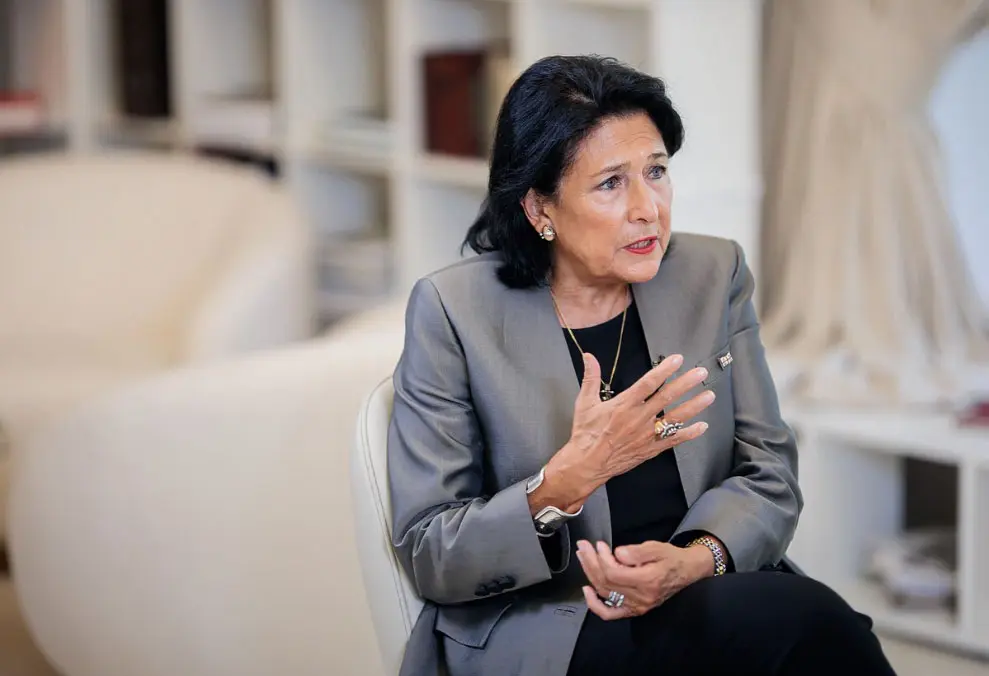 Salome Zurabishvili: I met with Senator Daines, who only met with us, the opposition, in Tbilisi, and this is significant