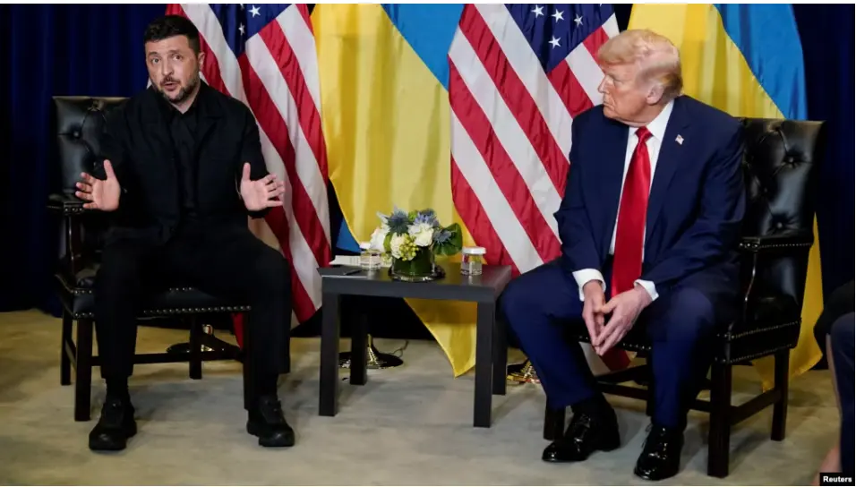 Президенты Украины и США встретились на полях Генассамблеи ООН
