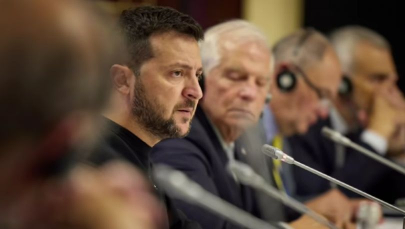 Victory depends on cooperation, Zelensky tells EU foreign ministers
