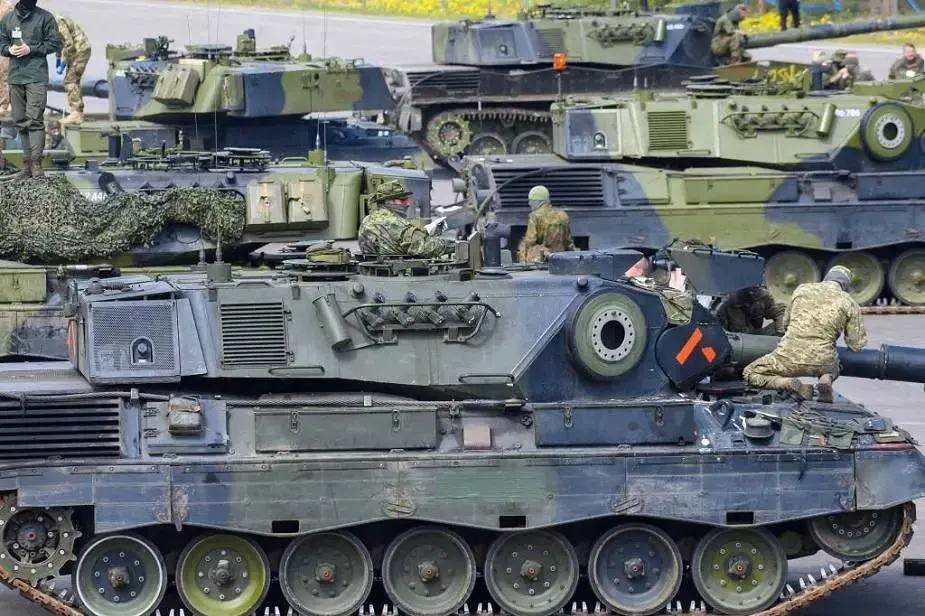 ბერლინი კიევს 77 "Leopard 1A5"-ს და 12 Panzerhaubitze 2000 -ს მიაწვდის