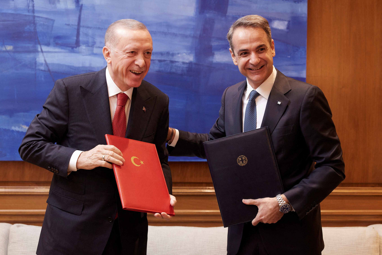 Greece and Turkey agree to reboot relations following landmark talks in Athens