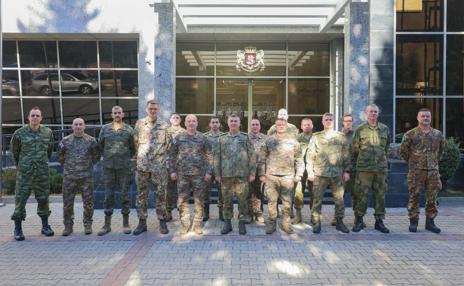 თავდაცვის ძალებში NATO–ს სახმელეთო ძალების დელეგაციას უმასპინძლეს