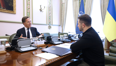 NATO-ს ახალი გენმდივანი უკრაინაში ჩავიდა