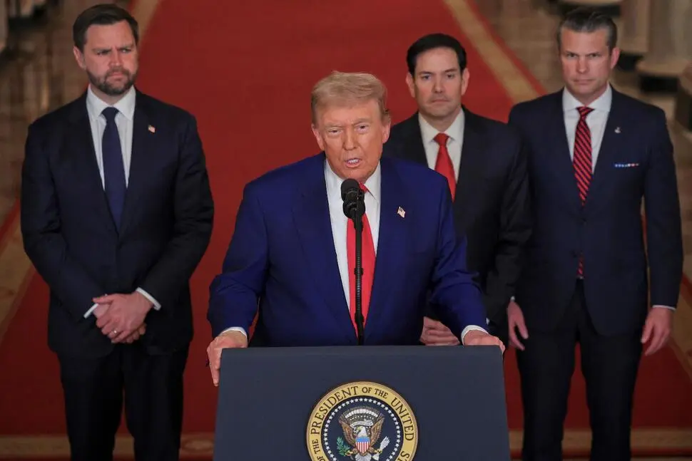 Donald Trump: Iran, the bully of the Middle East, must now make peace, If they do not, future attacks will be far greater and a lot easier