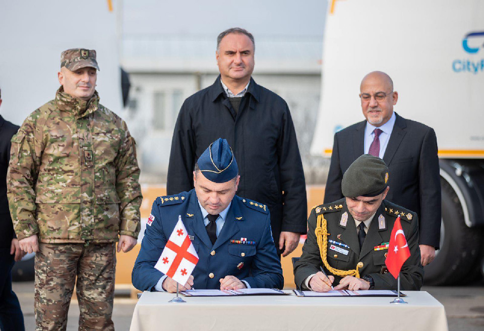 Turkey donates UH-1H spare parts, equipment to Georgia