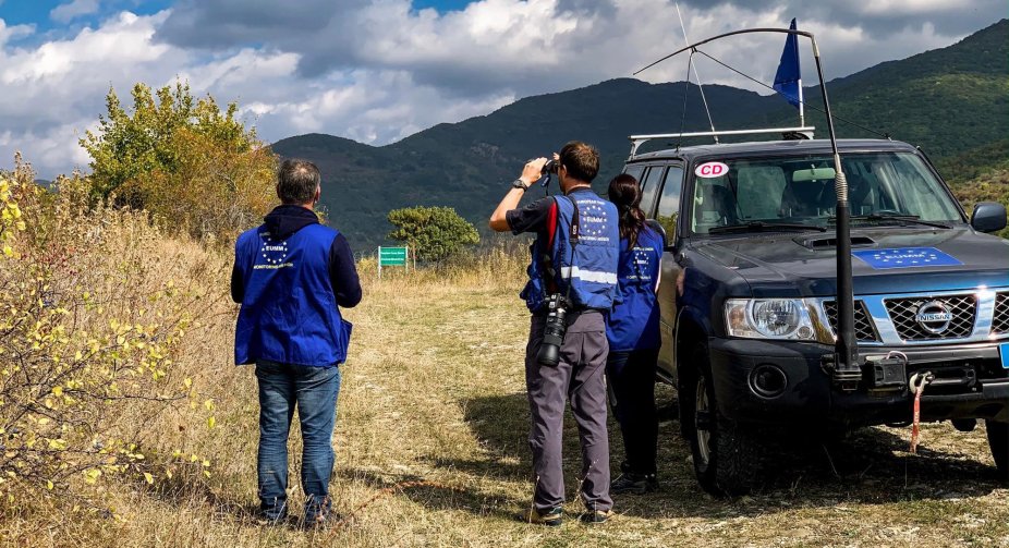 EUMM confirms Russian military shoot in air while patrolling near ABL