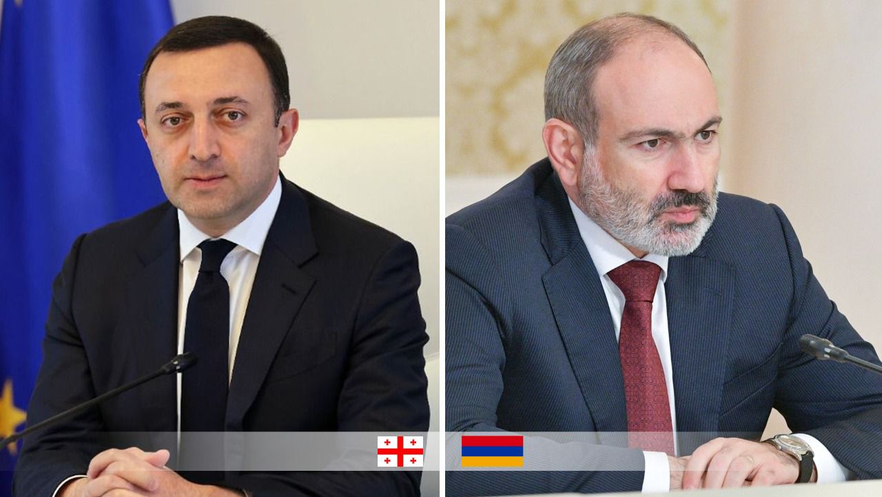 Georgian, Armenian PMs hold phone talk