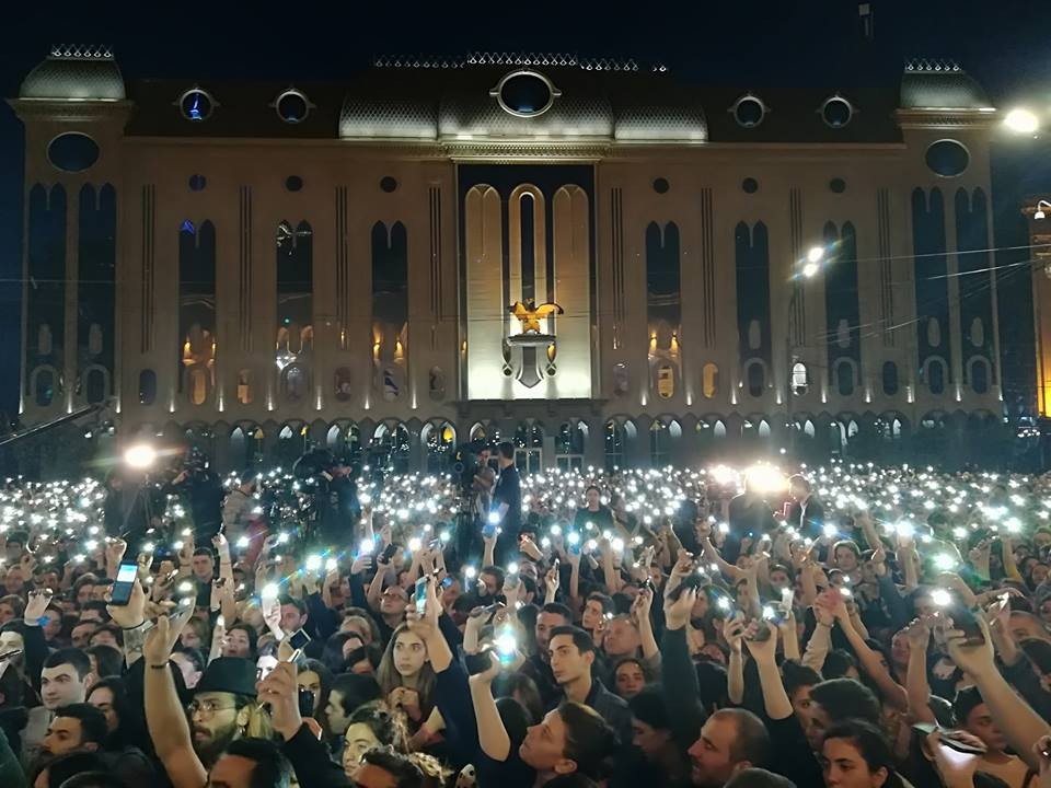 აქციების საორგანიზაციო ჯგუფი განცხადებას ავრცელებს