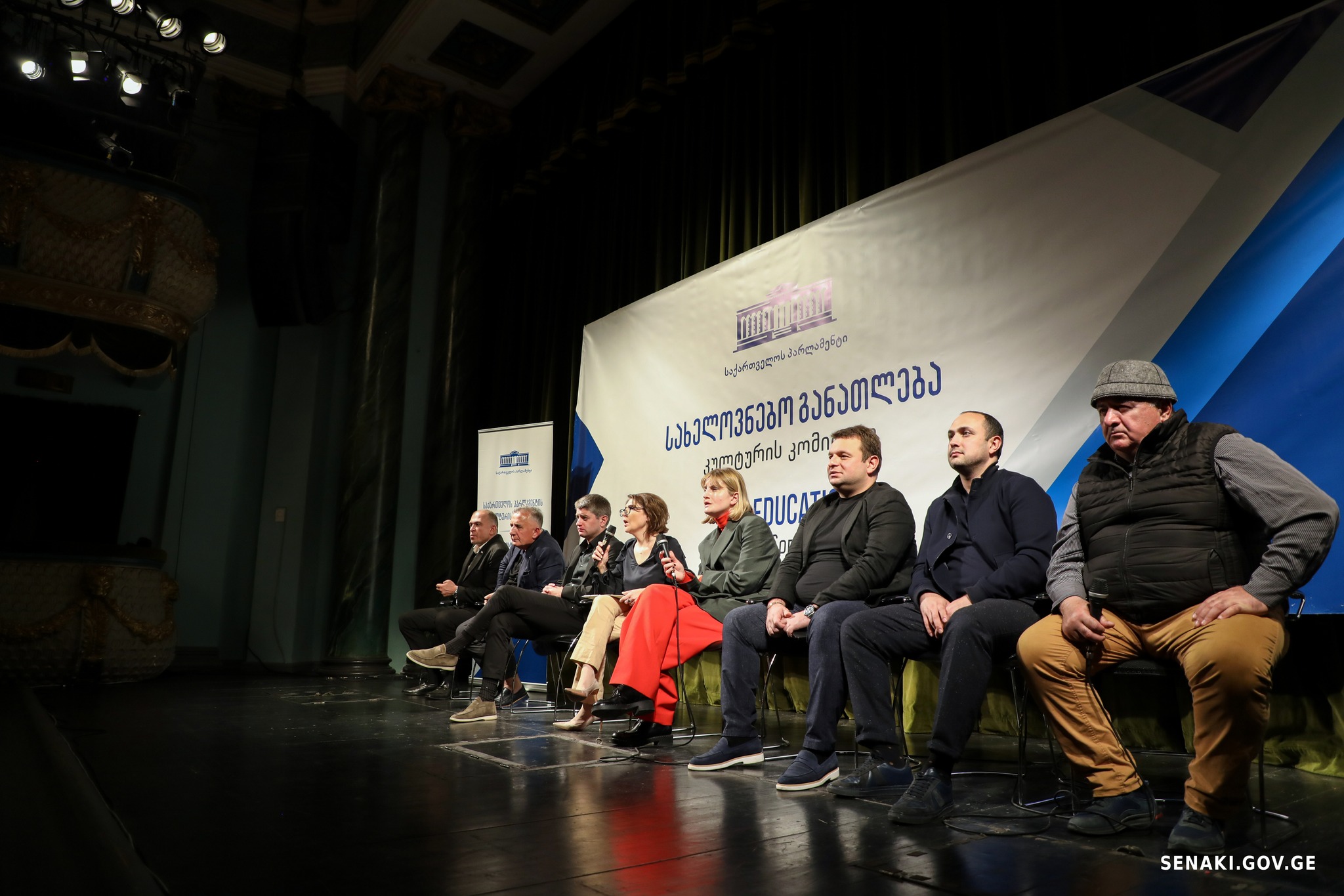 სენაკში სახელოვნებო განათლების რეფორმის ფარგლებში პანელური დისკუსია გაიმართა