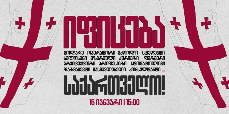 По всей Грузии началась массовая забастовка - она продлится несколько часов
