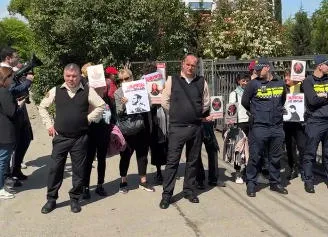 В Тбилиси проходит акция против судей, выносящих приговоры демонстрантам