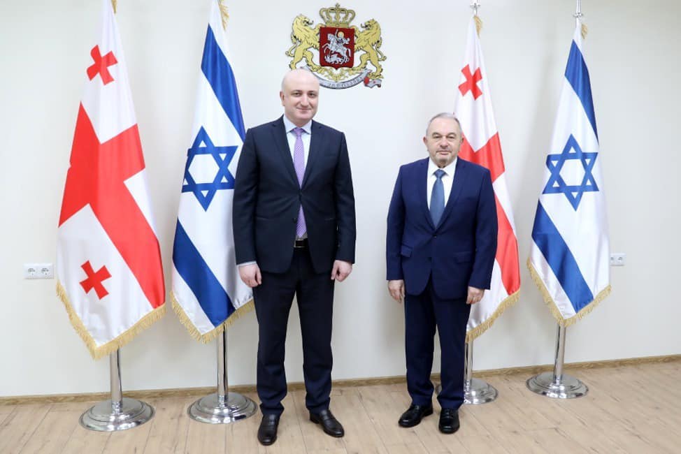 Zurab Azarashvili Meets with Delegation of Ichilov Medical Center