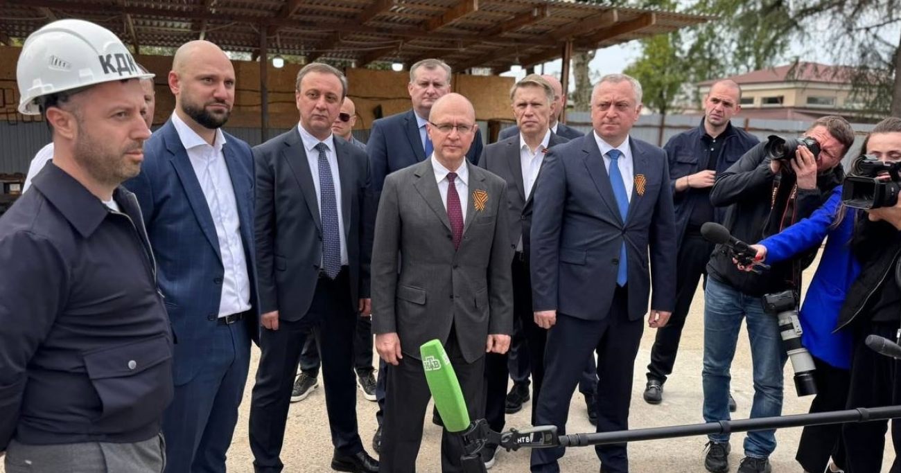ოკუპირებულ სოხუმში პუტინის ადმინისტრაციის უფროსის პირველი მოადგილე იმყოფება