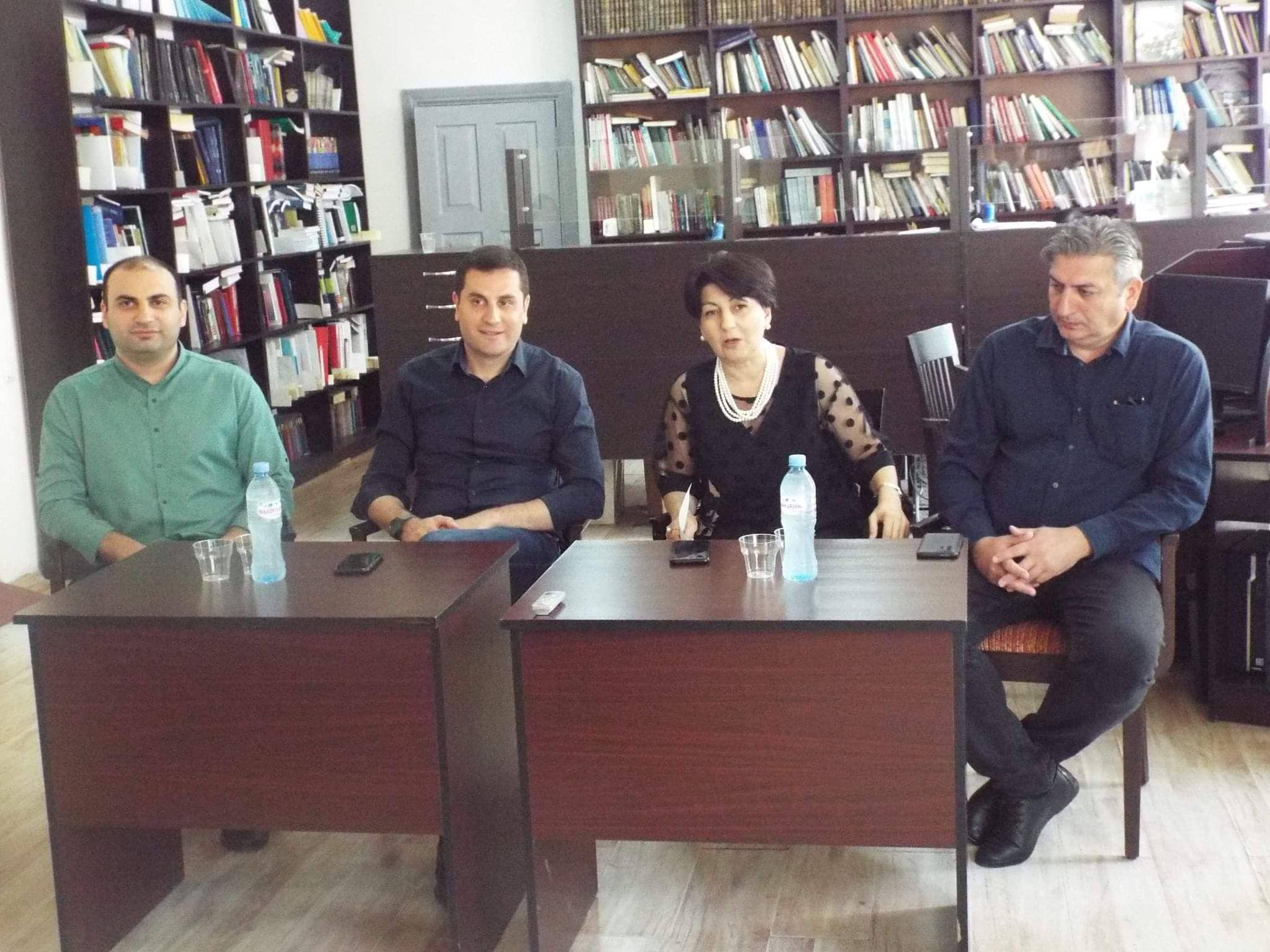 საჯარო მოხელეები სამცხე-ჯავახეთის სახელმწიფო უნივერსიტეტის სტუდენტებს შეხვდნენ