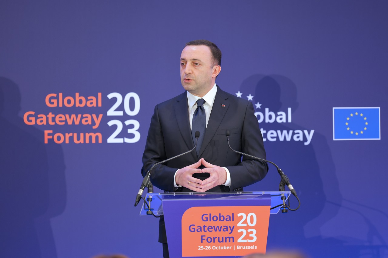 Georgian PM addresses Global Gateway Forum