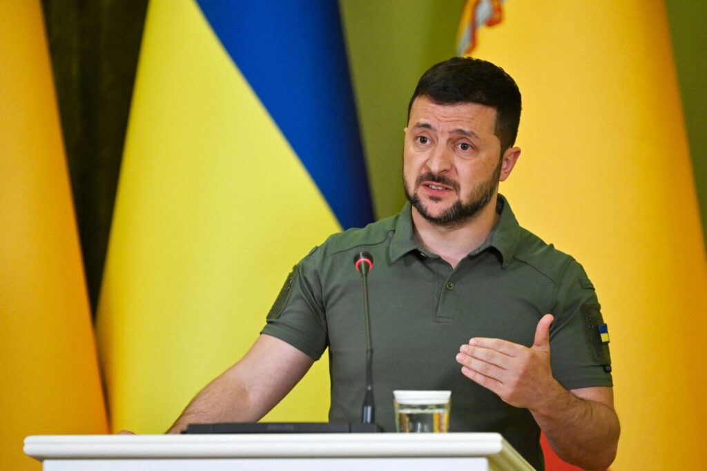 ზელენსკი – პუტინზე: „ავადმყოფი ბაბუა წითელი მოედნიდან“