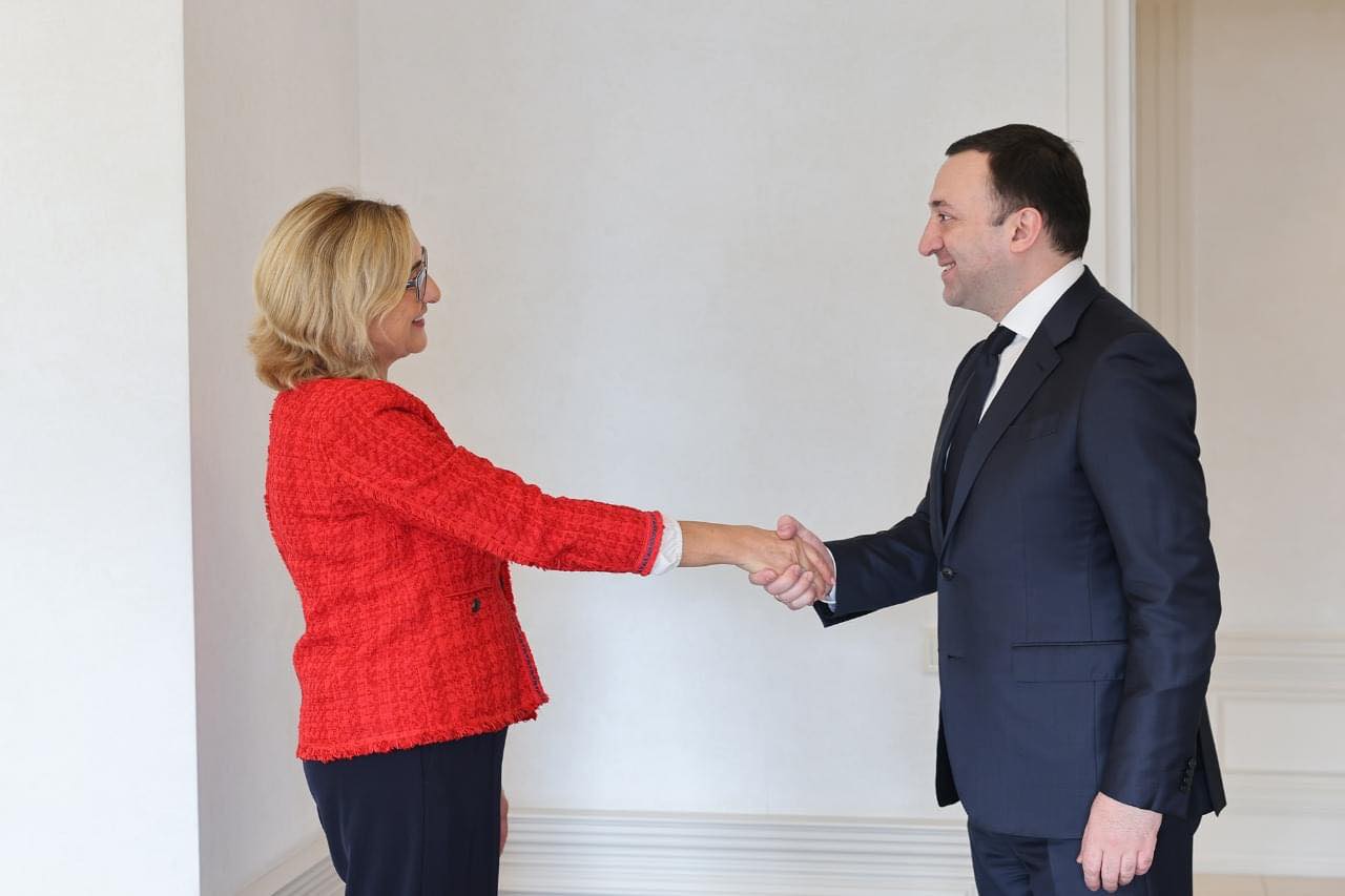 Georgian PM meets new Ambassador to Romania