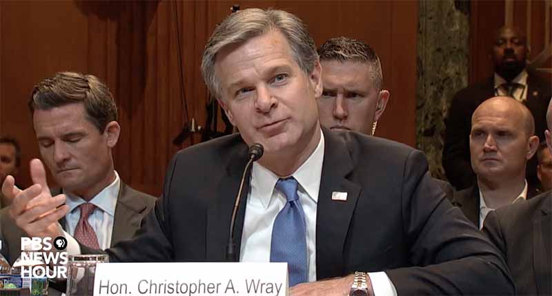 FBI-ს ხელმძღვანელი: "რუსეთი აშშ-ს არჩევნებში ჩარევას განაგრძობს"