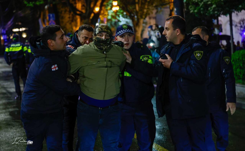 Задержанный в пасхальный вечер Михаил Самхарадзе освобожден